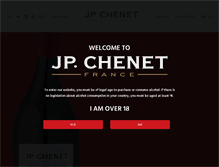 Tablet Screenshot of jpchenet.com